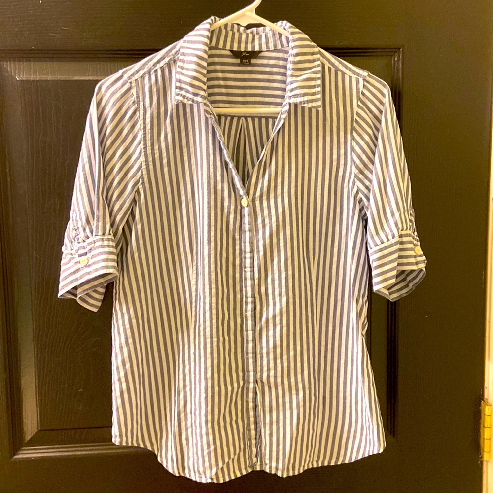 J Crew button down, size XSt